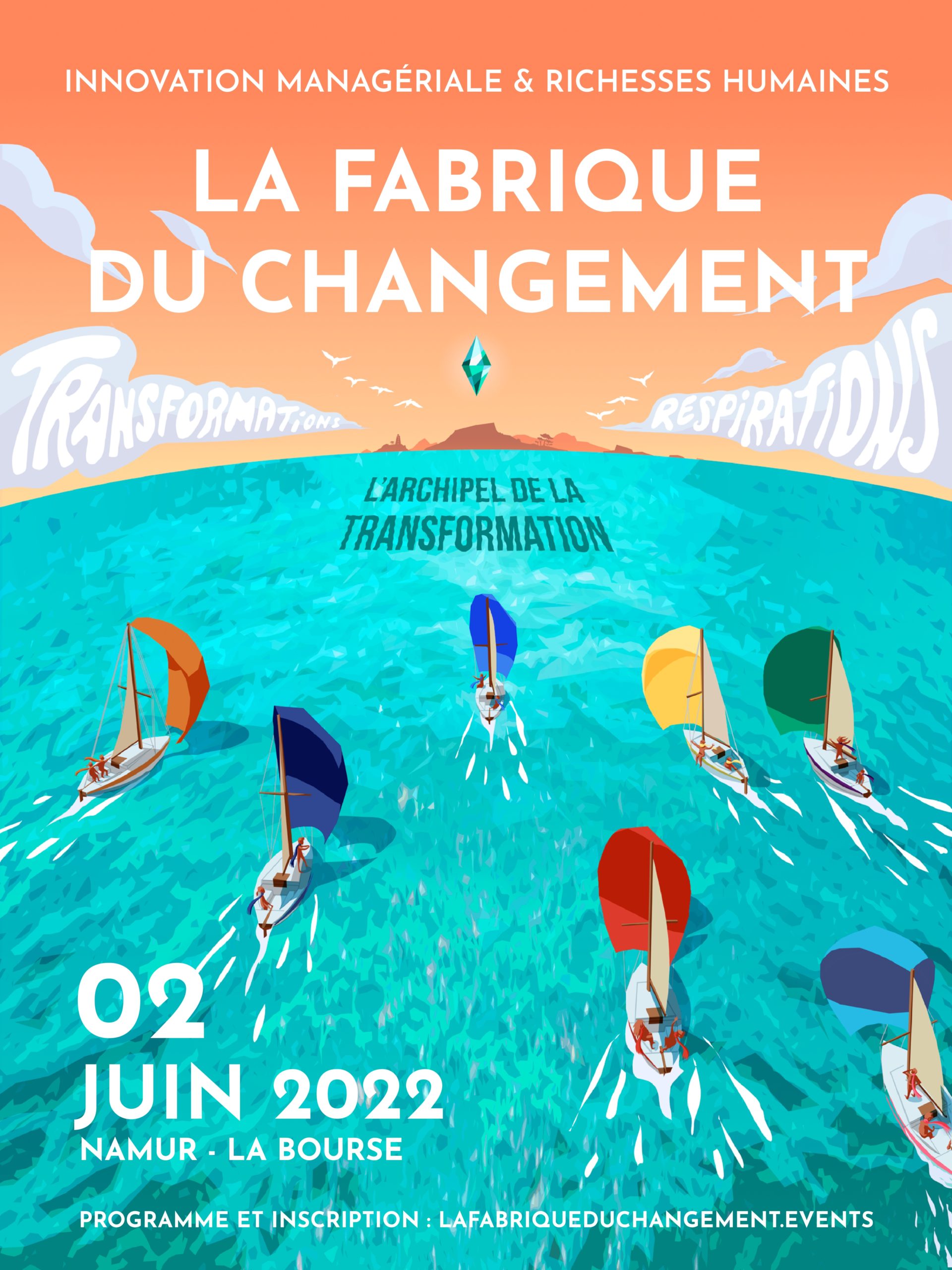 Affiche FDC 2022 NAMUR 60X80CM
